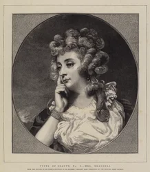 Schönheitstypen, Nr. I, Mrs Braddyll